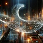 Abstract Energy Technology Ribbon