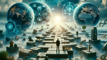 Evolutionary Traps Threatening Humanity Illustration