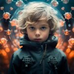 Kid Immunology COVID Infectious Diseases Art Concept Illustration