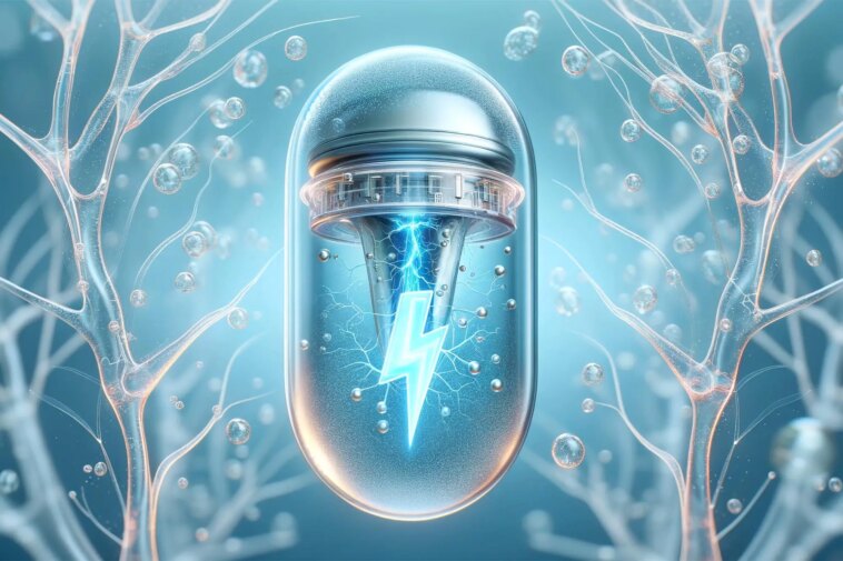 Biomedical Implant Device Art Concept