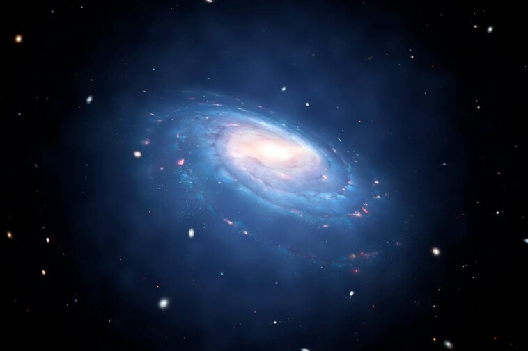 Celestial Spiral Galaxy