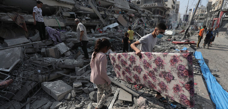 cc Palestinian News & Information Agency (Wafa) in contract with APAimages, modified, https://commons.wikimedia.org/w/index.php?title=Special:Search&limit=500&offset=0&ns0=1&ns6=1&ns12=1&ns14=1&ns100=1&ns106=1&sort=last_edit_desc&search=gaza+city+filetype%3Abitmap&sort=last_edit_desc&advancedSearch-current={%22fields%22:{%22filetype%22:%22bitmap%22}}#/media/File:Damage_in_Gaza_Strip_during_the_October_2023_-_13.jpg