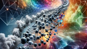 Fuel From Carbon Dioxide Art Concept