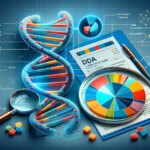 Genetic Analysis Genome Study Art Concept