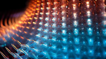 Light Physics Abstract Photonics Concept Illustration