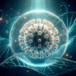 COVID Virus Shield Genetics Art