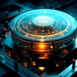 Quantum Electronics Device Art Illustration