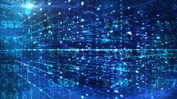Data Technology Concept Art