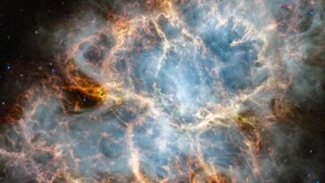 Le télescope Webb dévoile les merveilles cachées de la nébuleuse du Crabe