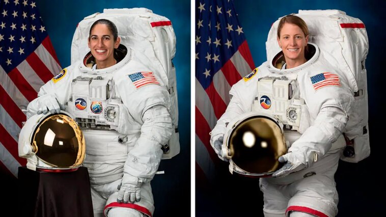 Les astronautes de la NASA sont prêts à partir pour une sortie dans l'espace aujourd'hui Astronauts Jasmin Moghbeli and Loral O’Hara