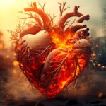 Extreme Heat Cardiology Heart Concept Art