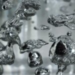 Les humains ont multiplié par 7 la concentration de mercure potentiellement toxique dans l’atmosphère Drops of Mercury in Water