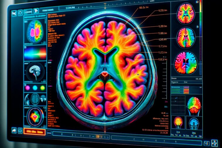 Brain Scan Treatment Concept