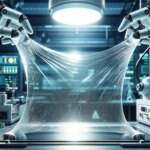 Robot Holding Plastic Sheet