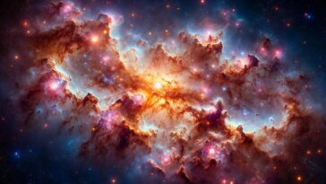 Milky Way Sagittarius C Art Concept