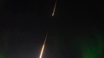 NASA Sounding Rocket Launches Into Alaskan Aurora