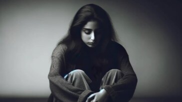 Depressed Young Woman