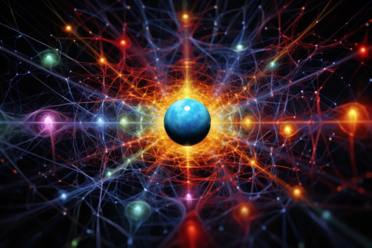 Percée quantique : les scientifiques repensent la nature de la réalité Quantum Field Theory Art Concept