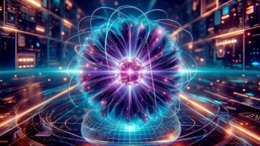 Dark Matter Particle Physics Concept