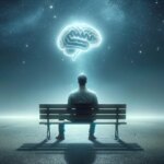 Quand la fiction semble réelle : les scientifiques découvrent que les cerveaux solitaires ne peuvent pas faire la différence entre les personnages fictifs et les amis réels Brain Man Sitting on Bench