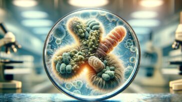 Strange Microorganism Concept