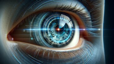 Eye Scan Art Concept