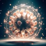 COVID Virus Shield Art Concept Illustration