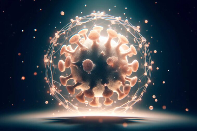 Remettre en question le récit : la menace surexagérée du long COVID COVID Virus Shield Art Concept Illustration