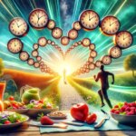 Remontez votre horloge biologique : les « 8 essentiels de la vie » pourraient vous rajeunir de 6 ans Healthy Heart Anti Aging Art Concept