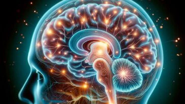 Brain Cerebellar Nuclei Art Concept