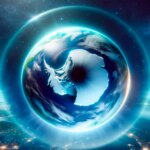 Earth Atmosphere Antarctic Ozone Hole Art Concept