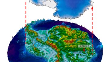Ancient Landscape Discovered Beneath East Antarctic Ice Sheet