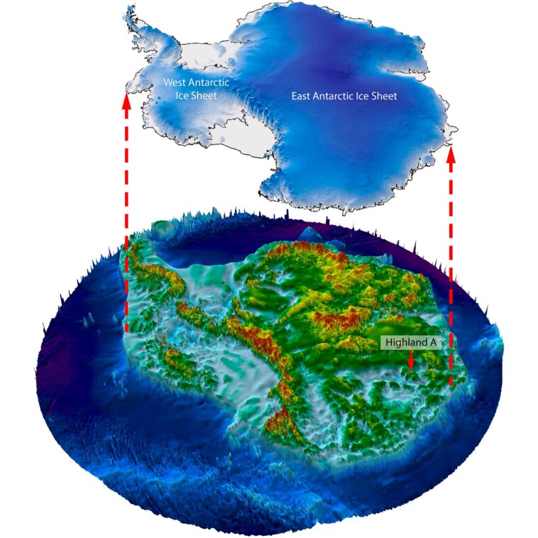 Ancient Landscape Discovered Beneath East Antarctic Ice Sheet