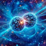 Particle Physics Quantum World Art Concept