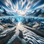 Melting Glacier Concept Illustration