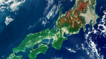 Japan From Space