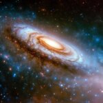 Surprise cosmique : Webb repère le jumeau de la Voie lactée dans l'univers primitif Distant Spiral Galaxy Concept