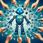 Une avancée majeure en matière d'IA : utilisation des commentaires participatifs dans la formation des robots Crowdsource AI Robot Training Concept