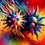 Vampires viraux : comment les virus prédateurs dévoilent les secrets de nouveaux traitements antiviraux Vampire Virus Art Concept