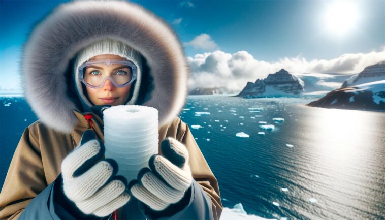 Capsule temporelle gelée : un noyau de glace vieux de 800 ans révèle des vérités surprenantes sur la vie océanique SciTechDaily