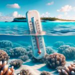 Warming Ocean Water Art Concept