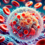 Espionnage cellulaire : comment les cellules communiquent secrètement avec les bactéries Cells in Bloodstream Art Concept