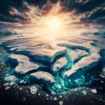 Fusion au Groenland : les glaciers perdent du terrain deux fois plus vite Ice Sheet Melting Concept Art Illustration