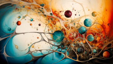 Ancient Chemistry Life Art Concept