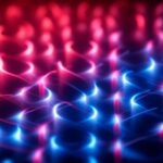 Le secret des supraconducteurs : l'ancienne loi de la physique résiste à l'épreuve du temps dans l'énigme des matériaux quantiques Charge Heat Electrons Quantum Material Concept Art