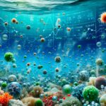 Ocean Carbon Art Concept