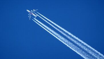 Airplane Contrails