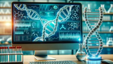CRISPR Genetic Editing Concept