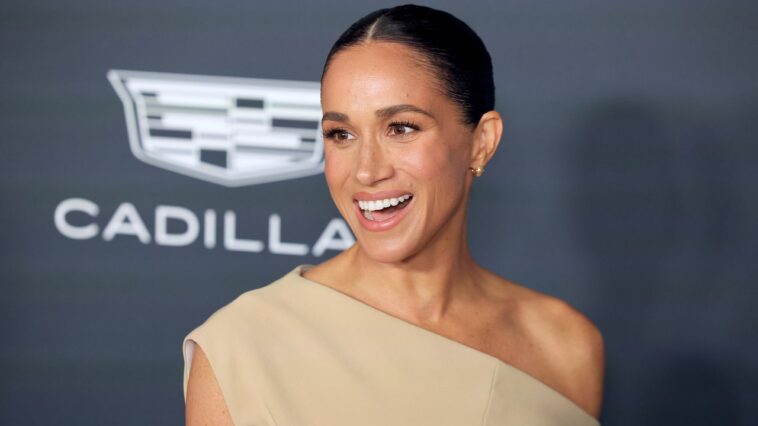 Meghan Markle fait une apparition lors d'un événement Netflix pour ses amis Misan Harriman et David Oyelowo Meghan Markle fait une apparition lors d'un événement Netflix pour ses amis Misan Harriman et David Oyelowo