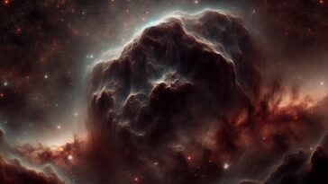Galaxy Dark Mystery Concept Illustration